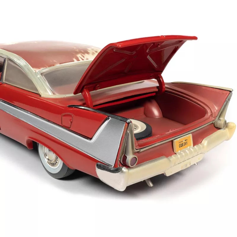 Keith Gordon signed 1958 Plymouth Fury Partially Restored Version "Christine" (1983) Movie 1/18 Diecast Model Car
