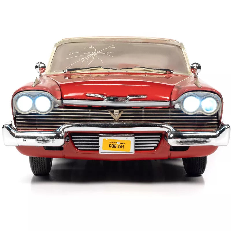 Keith Gordon signed 1958 Plymouth Fury Partially Restored Version "Christine" (1983) Movie 1/18 Diecast Model Car
