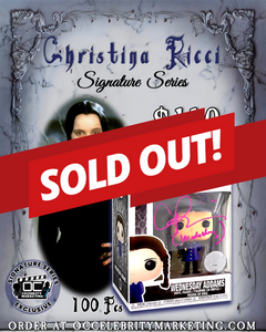 Christina Ricci Signature Series - The Addams Family Wednesday Addams Funko #811 (#/100)