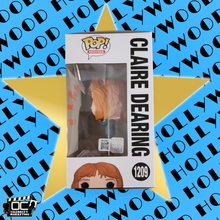 Load image into Gallery viewer, Bryce Dallas Howard signed Jurassic World Claire Dearing Funko 1209 OCCM QR code
