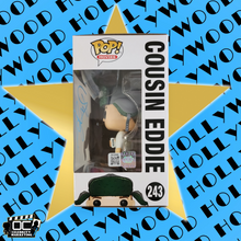 Load image into Gallery viewer, Randy Quaid signed Christmas Vacation Cousin Eddie Funko #243 OCCM QR code Auto
