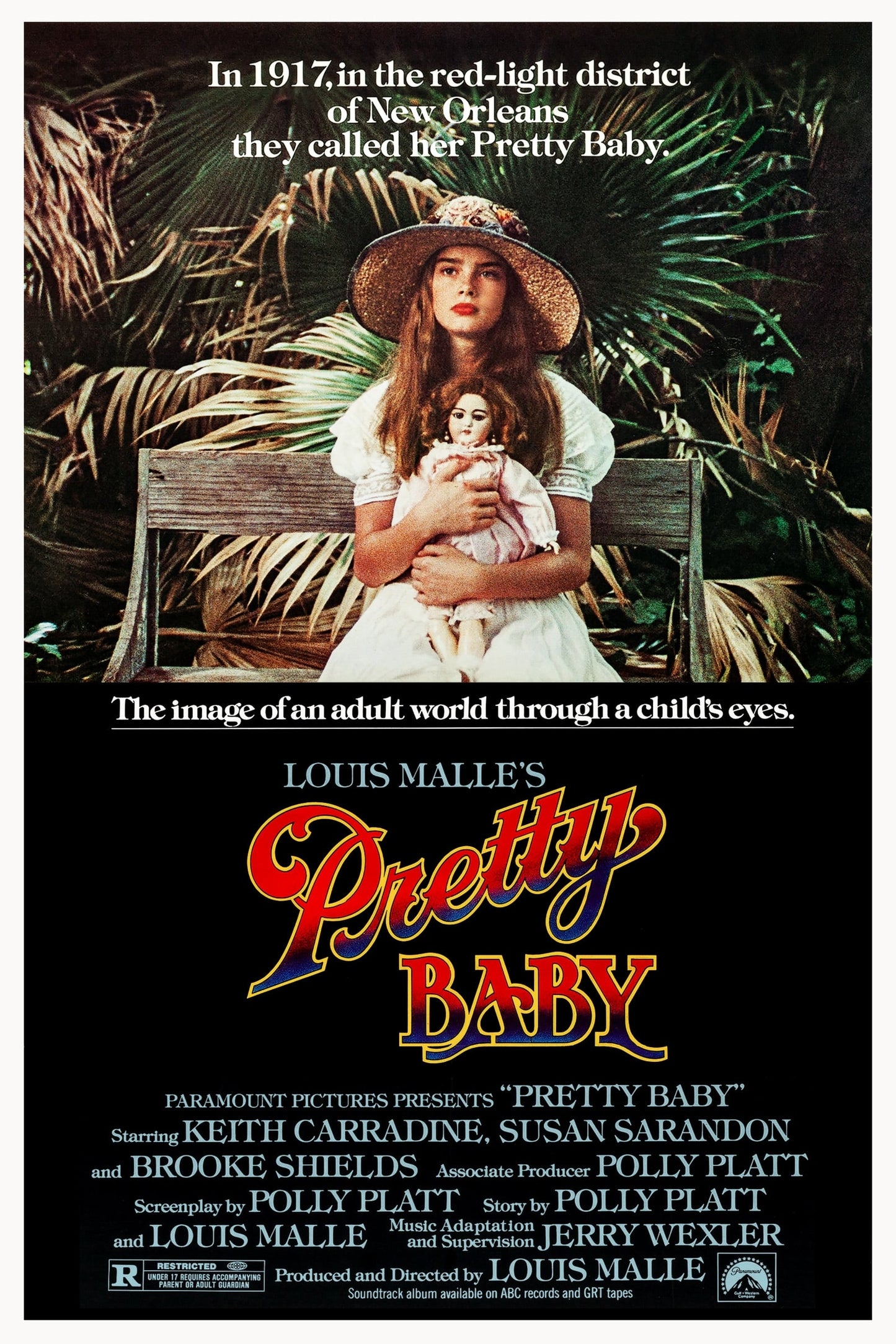Susan Sarandon signed Pretty Baby Poster Photo (8x10 or 11x17) Pre-Order