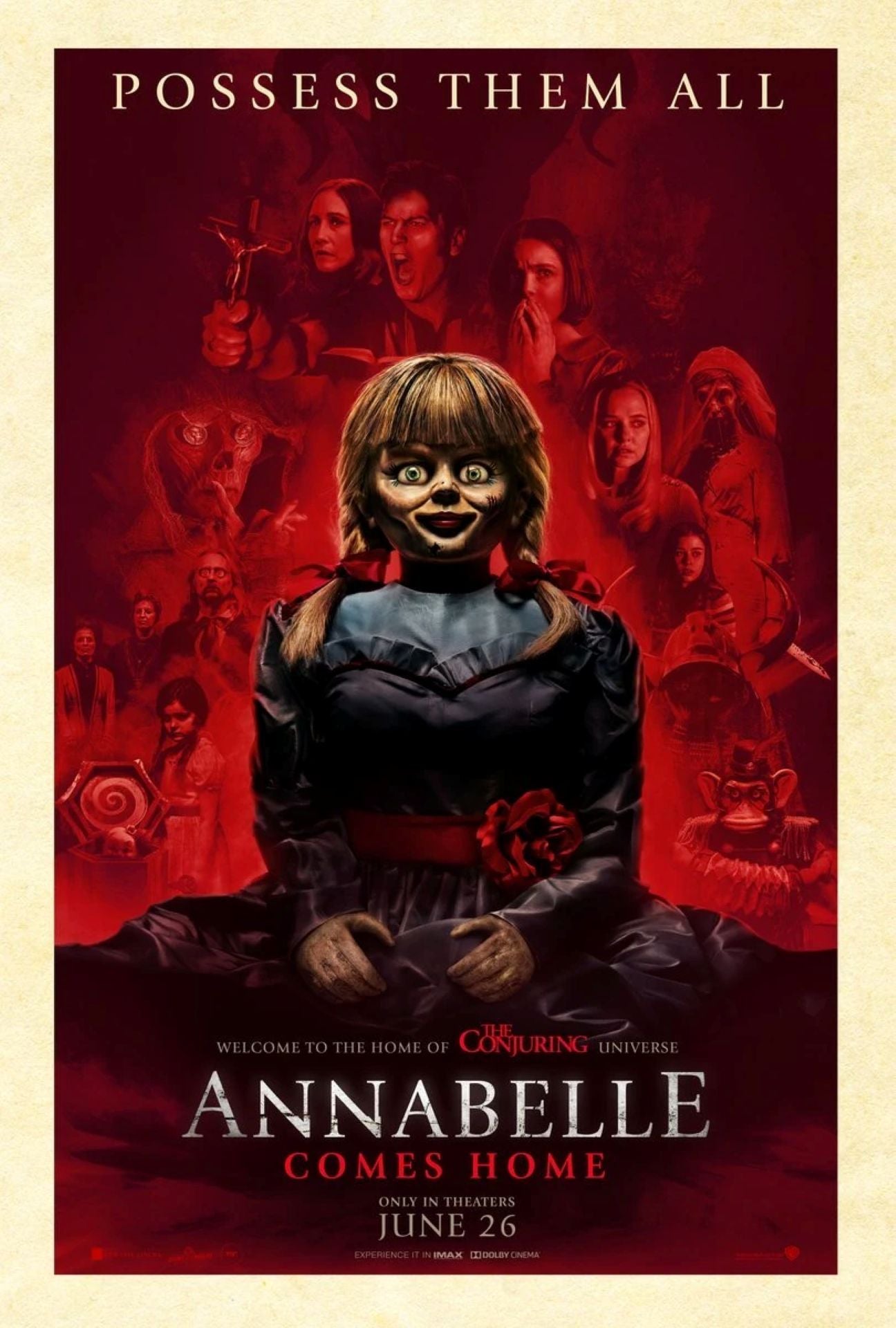 Douglas Tait signed Annabelle Comes Home Poster Image (8x10, 11x17) Pre-Order