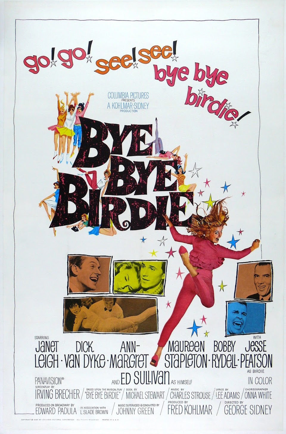 Dick Van Dyke signed Bye Bye Birdie Poster Image (8x10, 11x17)