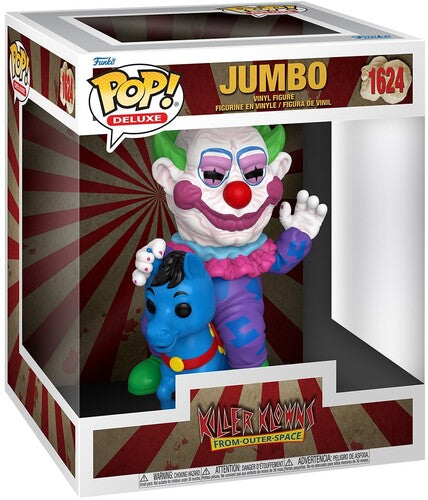 The Chiodo Brothers triple signed Killer Klowns from outer space Deluxe Jumbo Funko Pop! #1624