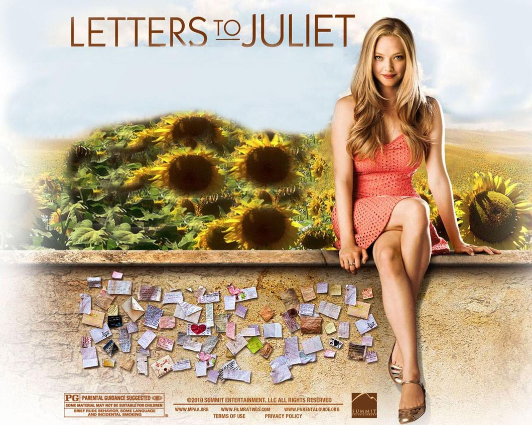 Amanda Seyfried signed Letters To Juliet Image #4 (8x10, 11x14)