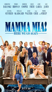 Amanda Seyfried signed Mama Mia: Here We Go Again Poster Image #1 (8x10, 11x17)