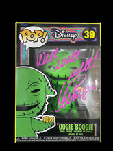 Load image into Gallery viewer, Ken Page signed BLKLT Oogie Boogie Funko Well Well Well NBC #39 OCCM Auto COA
