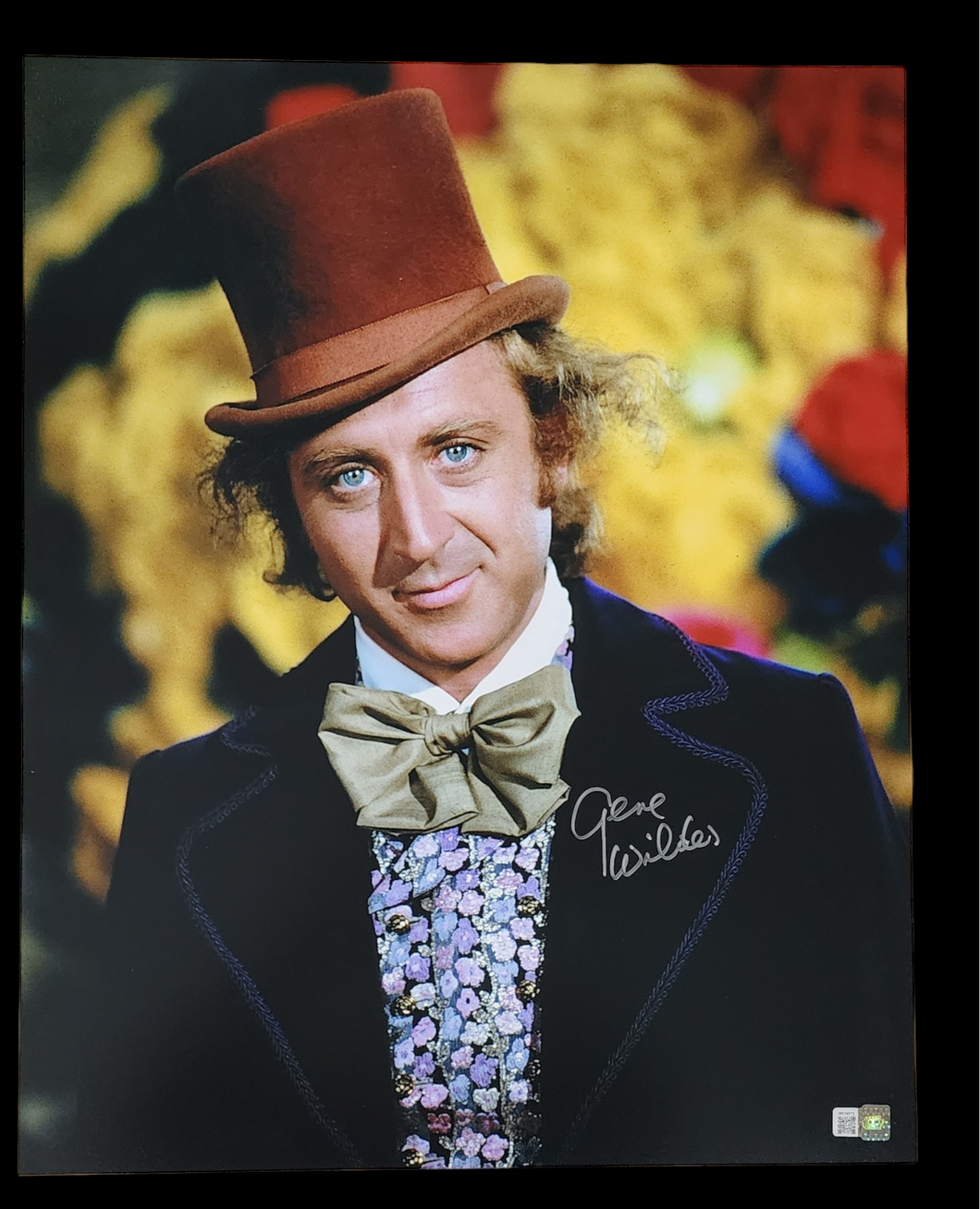 Gene Wilder 16x20 Willy Wonka and the Chocolate Factory photo OCCM autograph COA