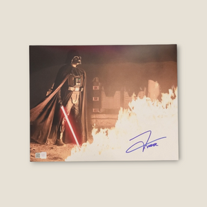Tom O'Connell signed 11x14 Obi-Wan Kenobi Series photo Darth Vader OCCM QR code