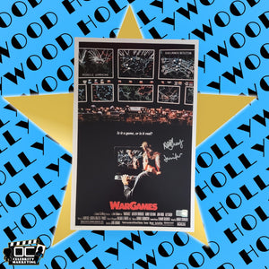 Ally Sheedy signed 11x17 War Games Poster Photo w/ character name