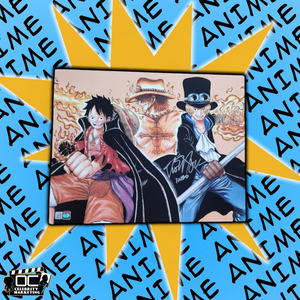 Vic Mignogna signed 11x14 Anime One Piece Sabo photo OCCM QR code Autograph