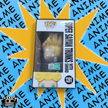 Load image into Gallery viewer, Eric Vale signed Dragon Ball Super Saiyan Trunks w/ sword Funko #1281 OCCM QR-QP
