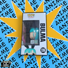 Load image into Gallery viewer, Tiffany Vollmer signed FYE Exclusive Dragon Ball Bulma Funko 1286 QR OCCM-Quote4
