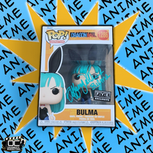 Load image into Gallery viewer, Tiffany Vollmer signed FYE Exclusive Dragon Ball Bulma Funko #1286 auto QR OCCM

