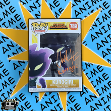 Load image into Gallery viewer, Chuck Huber signed My Hero Academia Kurogiri Funko #789 autograph QR code OCCM-O
