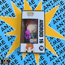 Load image into Gallery viewer, Jeremy Inman signed Dragon Ball Z Android 16 Funko #708 auto QR code OCCM-M
