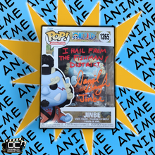 Load image into Gallery viewer, Daniel Baugh signed One Piece Jinbe Funko #1265 autograph QR code OCCM -Q2 (R&amp;O)
