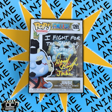 Load image into Gallery viewer, Daniel Baugh signed One Piece Jinbe Funko #1265 autograph QR code OCCM -Q4 (W&amp;YB&amp;R)
