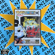 Load image into Gallery viewer, Daniel Baugh signed One Piece Jinbe Funko #1265 autograph QR code OCCM -Q5 (Y&amp;R)
