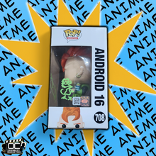 Load image into Gallery viewer, Jeremy Inman signed Dragon Ball Z Android 16 Funko #708 auto QR code OCCM-Green
