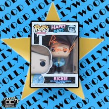 Load image into Gallery viewer, Ron Howard signed Happy Days Richie Funko 1125 OCCM QR code autographed - Orange
