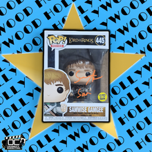 Load image into Gallery viewer, Sean Astin signed LOTR Samwise Gamgee Glow Funko #445 auto QR code w/CN-Orange
