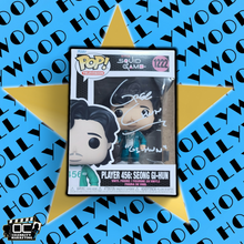 Load image into Gallery viewer, Greg Chun signed Netflix Squid Game Player 456: Seong GiHun Funko 1222 OCCM QR-W
