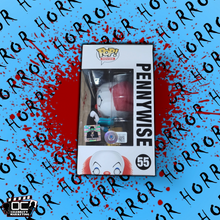 Load image into Gallery viewer, Tim Curry signed IT The Movie Classic Pennywise Funko #55 auto QR code Beckett
