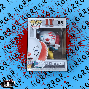 Tim Curry signed IT The Movie Classic Pennywise Funko #55 auto QR code Beckett