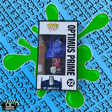 Load image into Gallery viewer, Peter Cullen signed Transformers Amazon Exclusive Optimus Prime Funko QR OCCM-R
