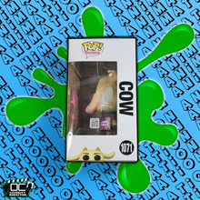 Load image into Gallery viewer, Charlie Adler signed Cartoon Network Cow Funko #1071 autograph QR code OCCM
