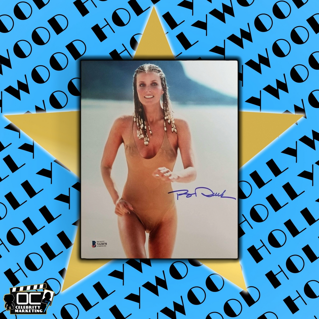 Bo Derek signed 8x10 