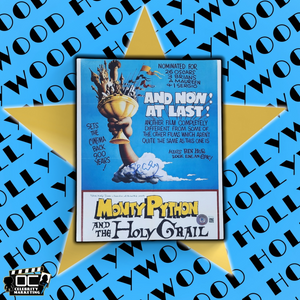 John Cleese signed 8x10 Monty Python & the Holy Grail poster photo auto BAS COA
