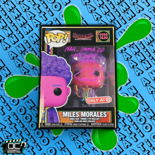 Load image into Gallery viewer, Shameik Moore signed Across the Spider-Verse Target Miles Morales Funko w/quote
