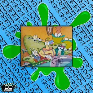 Charlie Adler signed 8x10 Nickelodeon's Rocko's Modern Life Photo auto BAS COA