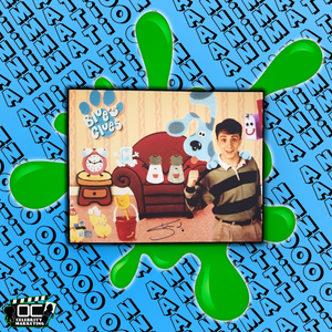 Steve Burns signed 11x14 Blue's Clues Group photo OCCM QR code autographed