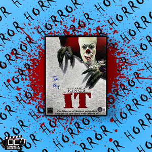 Tim Curry signed 8x10 IT movie Image #1 Beckett Authenticated with Tim Curry's Official COA
