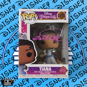 Anika Noni Rose signed Disney Princess Tiana Funko #1014 (Quoted) OCCM QR Auto