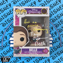 Load image into Gallery viewer, Paige O&#39;Hara signed Ultimate Princess Celebration Belle Funko 1021 OCCM QR-YW
