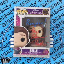 Load image into Gallery viewer, Paige O&#39;Hara signed Ultimate Princess Celebration Belle Funko 1021 OCCM QR-BR
