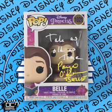 Load image into Gallery viewer, Paige O&#39;Hara signed Ultimate Princess Celebration Belle Funko 1021 OCCM QR-WY

