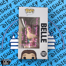 Load image into Gallery viewer, Paige O&#39;Hara signed Ultimate Princess Celebration Belle Funko 1021 OCCM QR-YP
