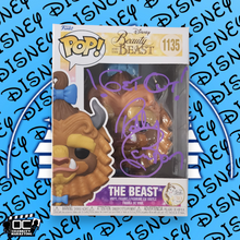 Load image into Gallery viewer, Robby Benson signed Beauty &amp; The Beast BEAST Funko 1135 OCCM QR Autograph-GO/P
