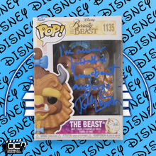 Load image into Gallery viewer, Robby Benson signed Beauty &amp; The Beast BEAST Funko 1135 OCCM QR Autograph-QB
