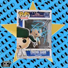 Load image into Gallery viewer, Randy Quaid signed Christmas Vacation Cousin Eddie Funko #243 OCCM QR code Auto
