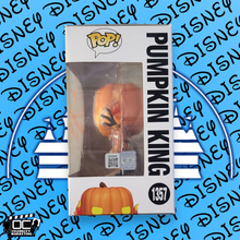 Load image into Gallery viewer, Chris Sarandon signed Pumpkin King Funko Disney NBC #1357 OCCM QR code Auto
