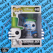 Load image into Gallery viewer, Chris Sarandon signed Snowman Jack Funko Disney NBC #448 OCCM QR code Auto-B
