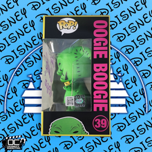 Load image into Gallery viewer, Ken Page signed BLKLT Oogie Boogie Funko Disney NBC #39 OCCM QR code Autographed
