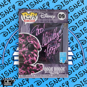 Ken Page signed Art Series Oogie Boogie Funko Disney NBC #09 Beckett Auto COA-P